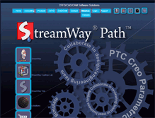 Tablet Screenshot of parametricgeometry.com